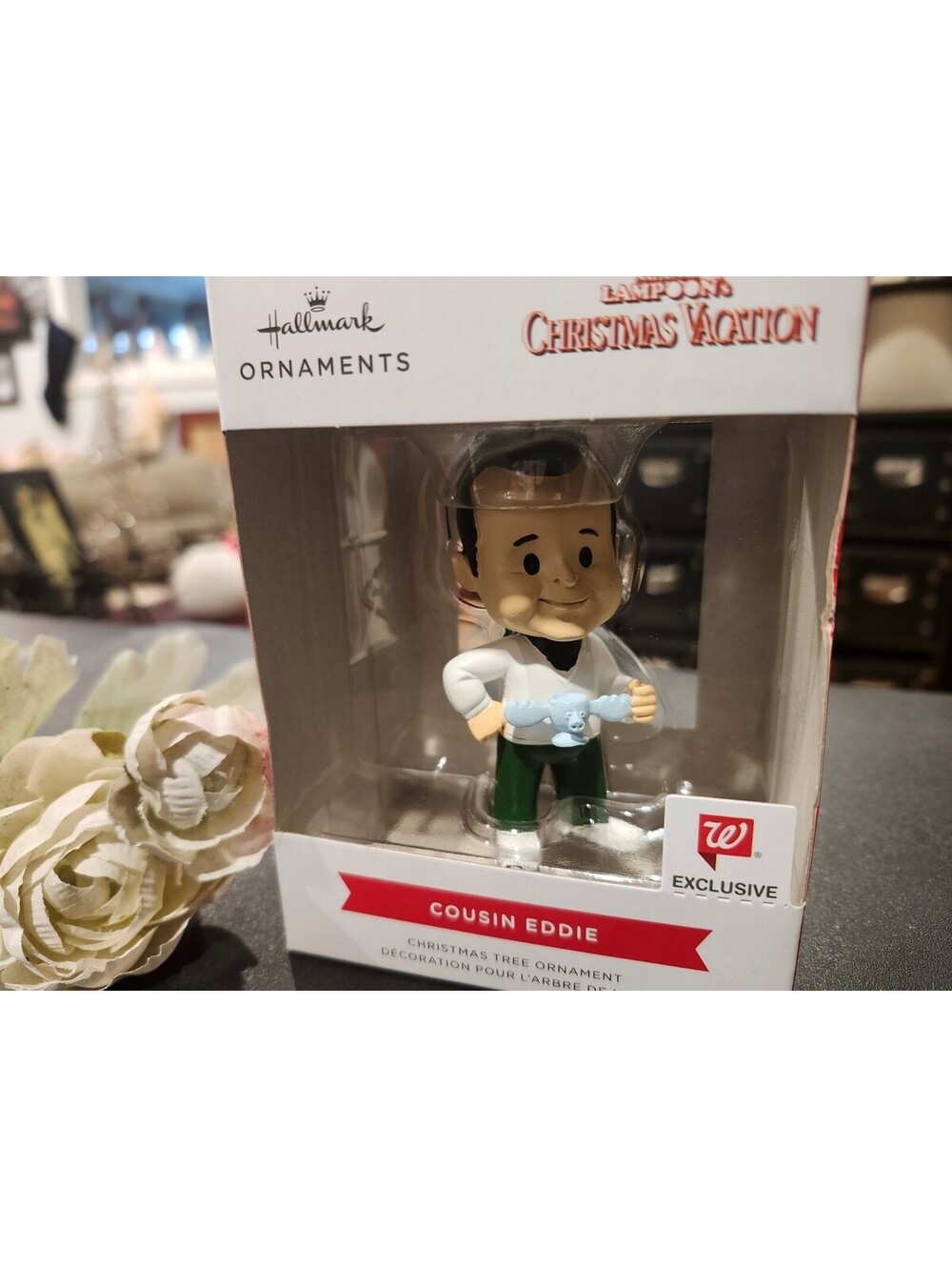 Hallmark 2025 Cousin Eddie Christmas Vacation Walgreens Red Box Ornament NIB